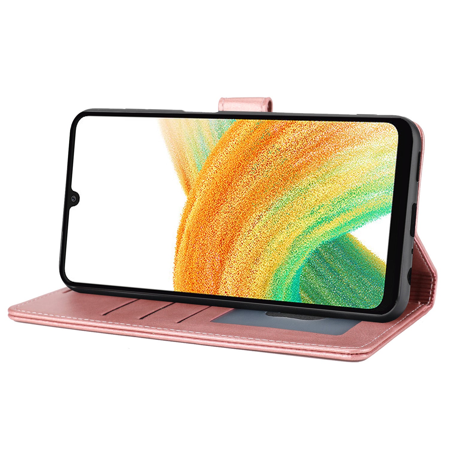For Samsung Galaxy A34 5G Horizontal Line PU Leather Protective Case Stand Wallet Phone Cover For Samsung Galaxy A34 5G Horizontal Line PU Leather Protective Case Stand Wallet Phone Cover